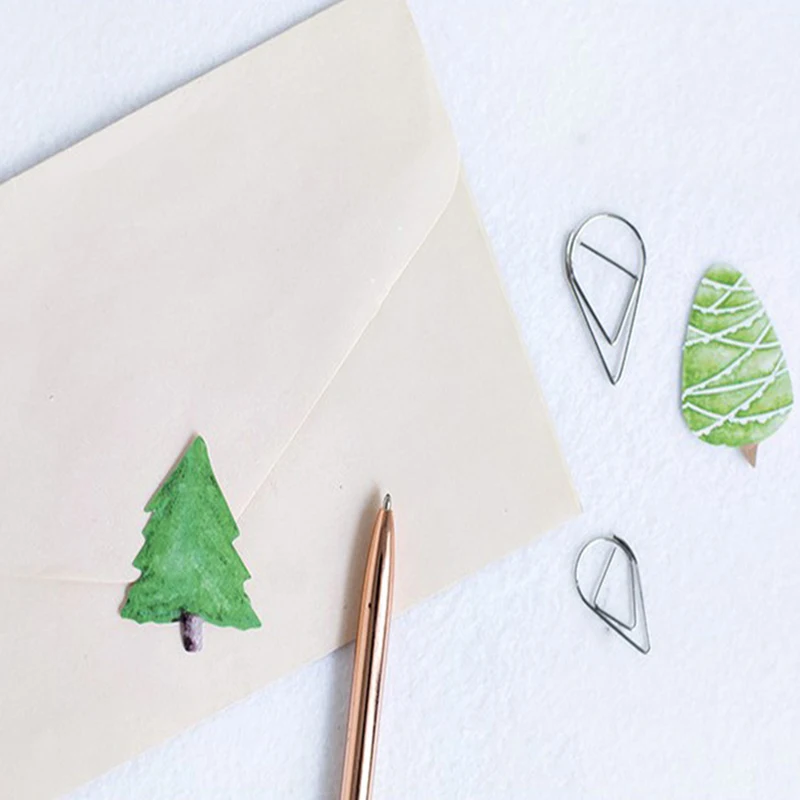 20 пачек/лот маленький зеленый свежий леса деревьев серии наклейки дневник деко