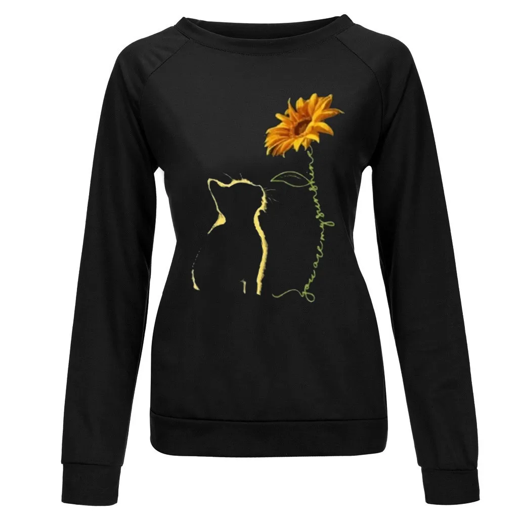 Women Plus Size Tie-dye Printed Gradient Pullover Long Sleeve Sweatshirt Top Для Женщин Sweetshirts Худи Оверсайз Sweatshirt