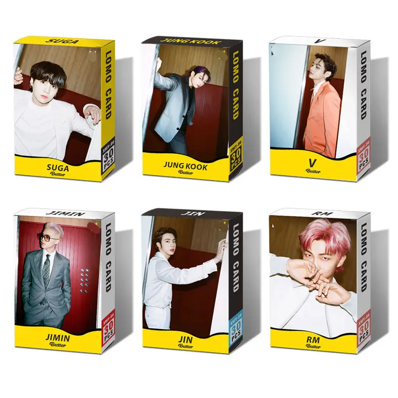 K-pop BTS Bangtan для мальчиков новый альбом масло Lomo открытки ЛОМО карты вентиляторы