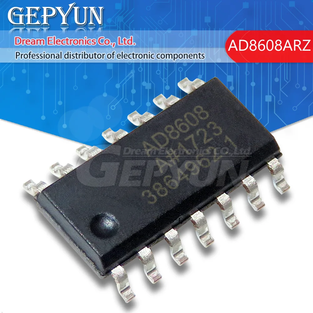 

5 шт. AD8608ARZ SOP-14 AD8608 SOP14 AD8608A SOP AD8608AR операционный усилитель новый оригинальный