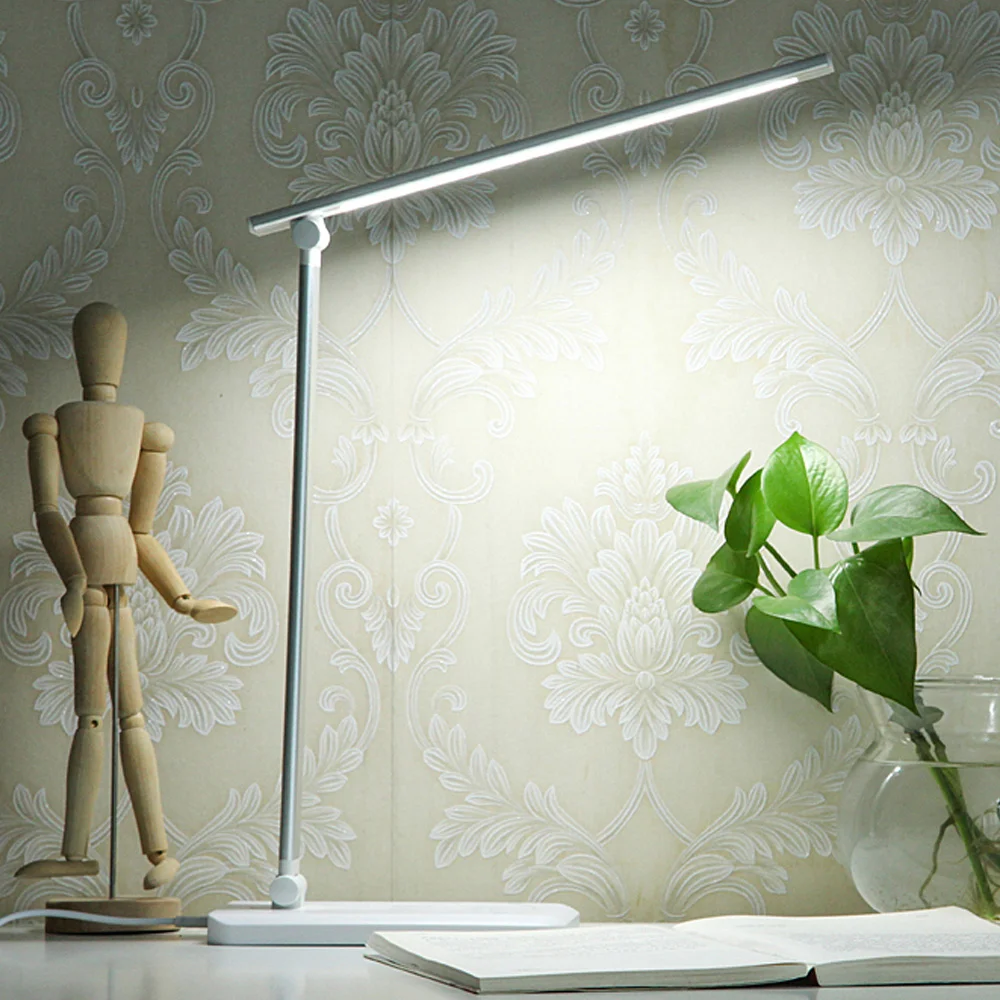 Светодиодный настольная лампа Смарт Складная Настольная Timming 30 минут/1 час Офис