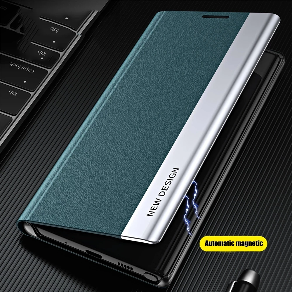 

Магнитный кожаный флип-чехол 6D для Samsung NOTE8 NOTE9 10 10PLUS Samsung NOTE20 20U 20PLUS NOTE 10LITE, чехол-подставка, чехлы