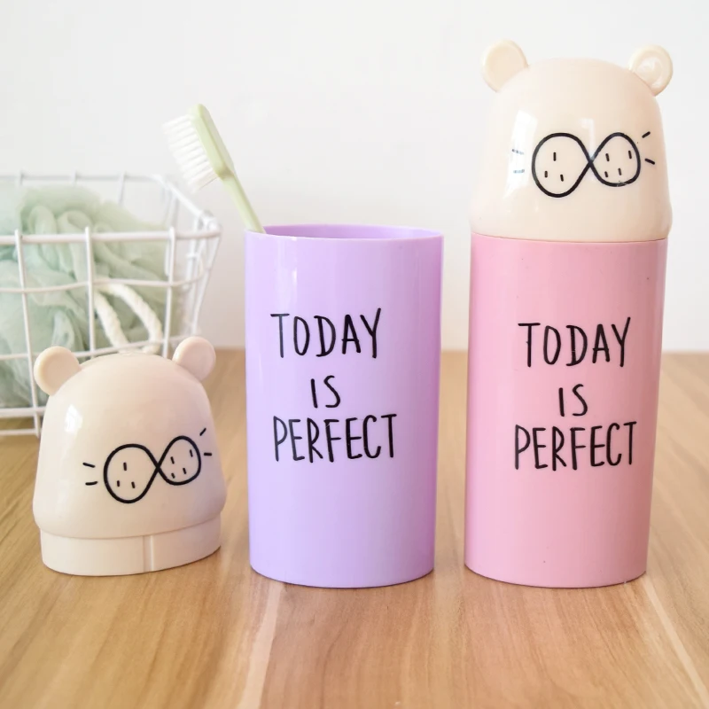 1 шт. портативный дорожный контейнер для зубной щётки и пасты|Коробки ящики