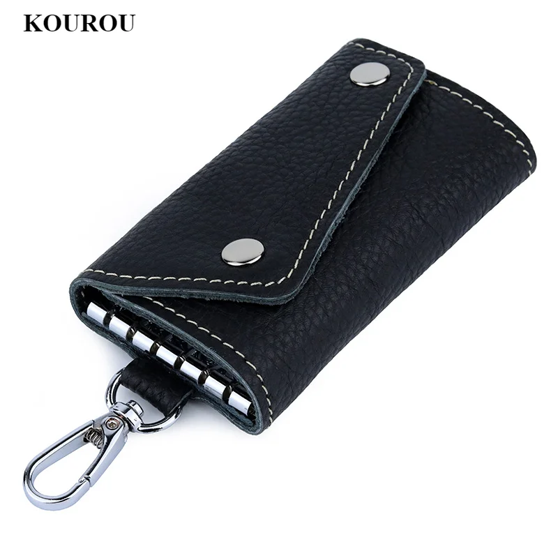 

Кожаный чехол для ключей, подвесная поясная сумка, подвесная сумка с пряжкой, многофункциональная Бытовая сумка для ключей, чехол для карт, ...
