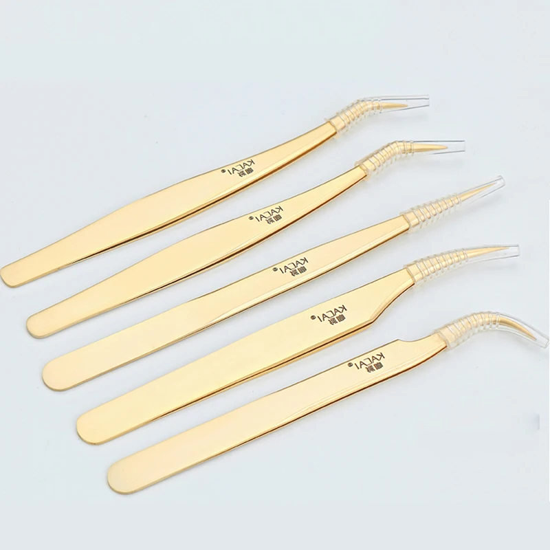 Профессиональный пинцет для ресниц наращивания Щипцы из нержавеющей стали
