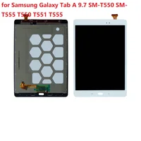 new screen for Samsung Galaxy Tab A 9.7 SM-T550 SM-T555 T550 T551 T555 LCD Display Touch Screen Digitizer Assembly