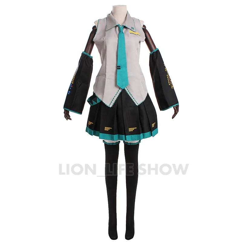 Костюм для косплея Miku женский костюм |