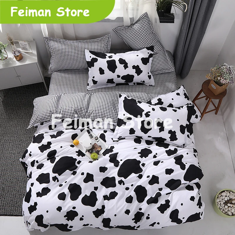 Модные постельные принадлежности наборы постельного белья простое стильное