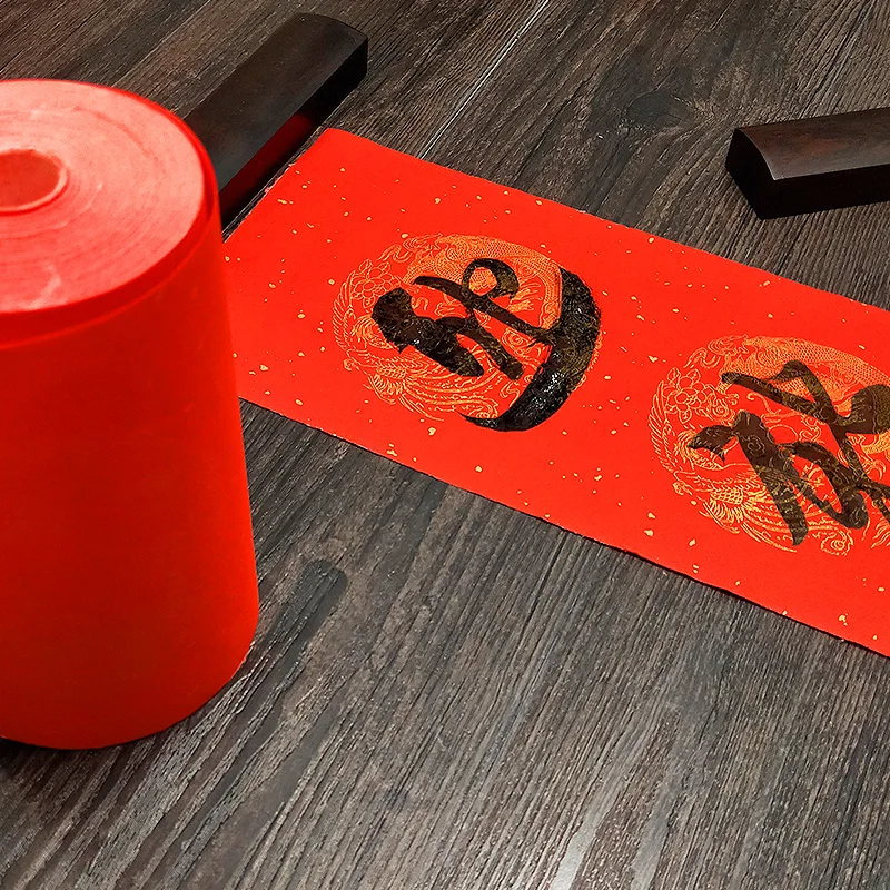 Бумага для каллиграфии Chines Rolling половина спелого Красного риса бумага Riisi i