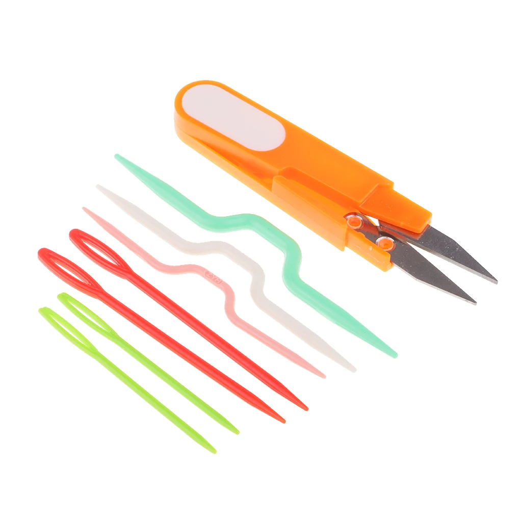 

62 Pieces Crochet Hook Knitting Kit with Needles,Stitch Markers,Point