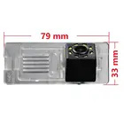 Камера заднего вида с 8 светодиодный дами для Renault FluenceLatitude scenic 23 Megane 23 Clio 3 4 III IVNissan TerranoLuteciaEspace 4