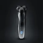 Бритва электробритва для мужчин, водонепроницаемая IPX7, моющаяся 3D плавающая головка для сухого и влажного бритья, машинка для стрижки бороды