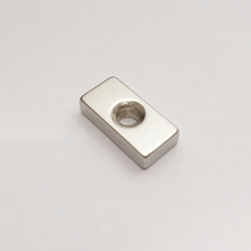 Небольшой потайной Блок Неодимовый магнит мощный редкоземельный постоянный на