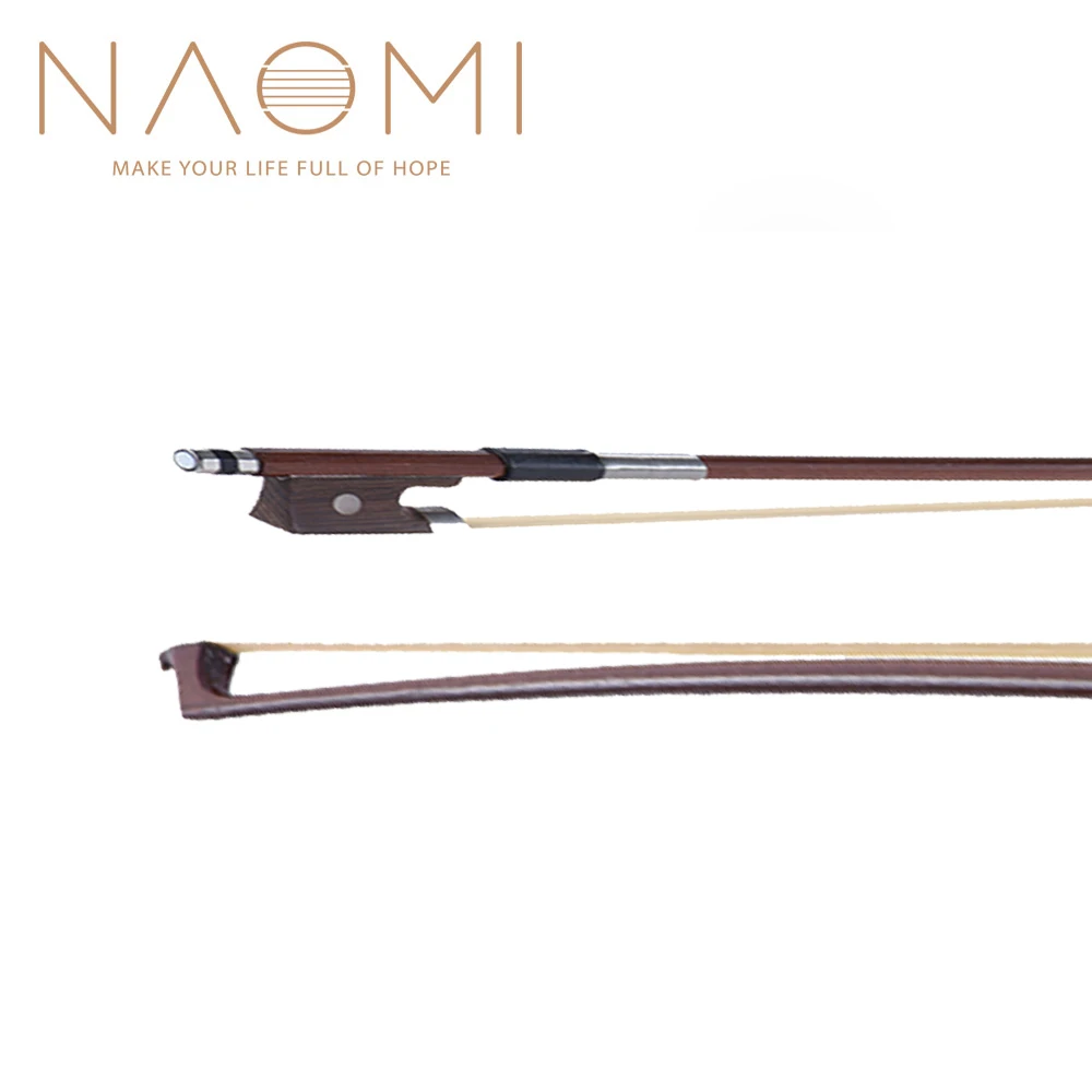NAOMI, 5 шт., 4/4, Бразильская скрипка, бант, для студентов, начинающих, скрипка, бант для акустической скрипки/скрипки, 4/4, скрипки, Запчасти и аксессуары - Color: 44