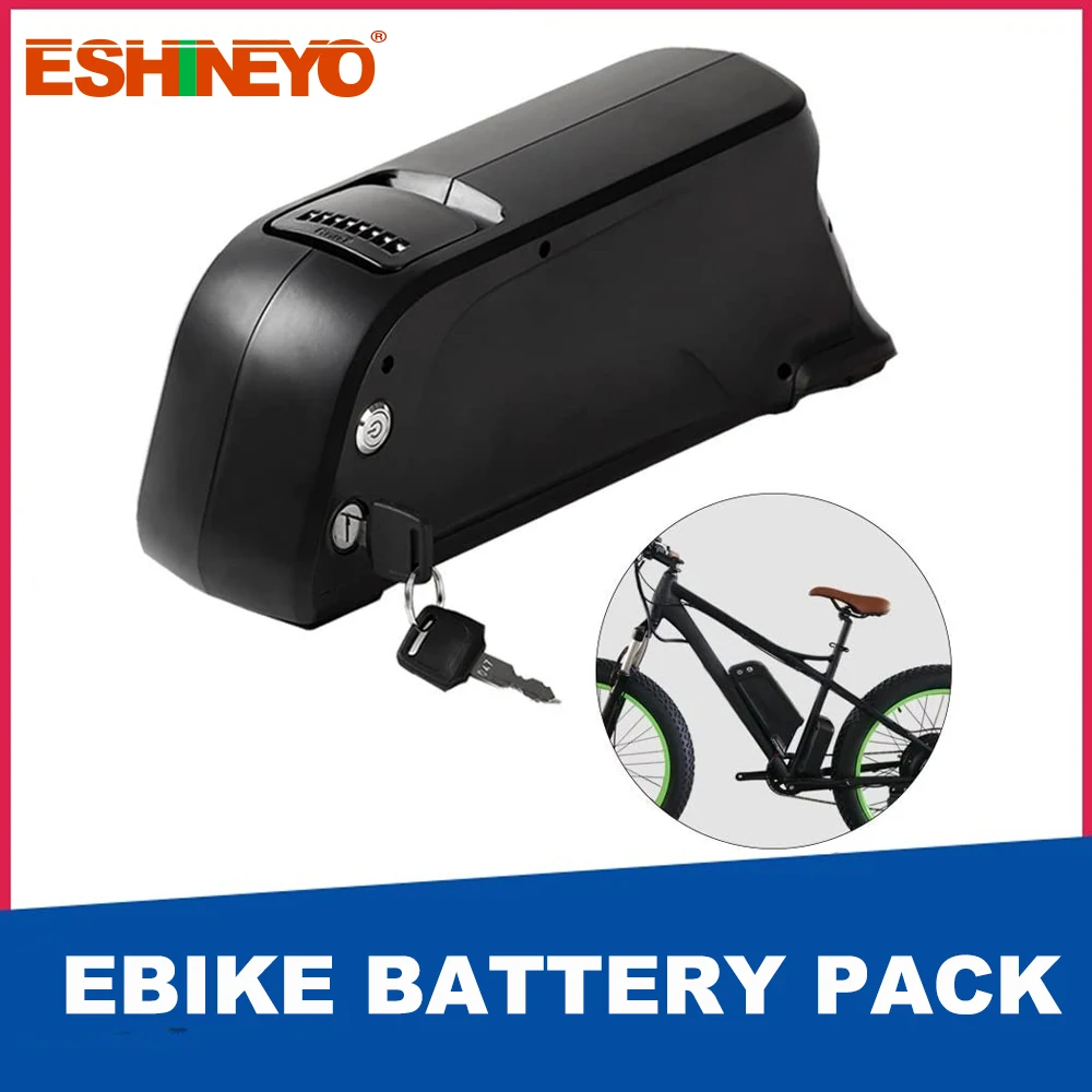 36V Ebike Mountain Bike Battery Pack Dolphin 48V 10Ah 14Ah Lithium ion Electric Bicycle Batteries With Panasonic 18650 Cell 500W