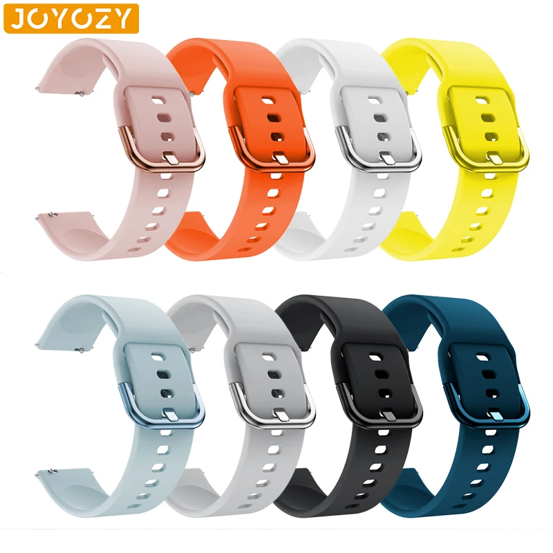 Силиконовый ремешок Joyozy для часов Samsung gear Watch 42 мм Active 2 40 мягкий силиконовый