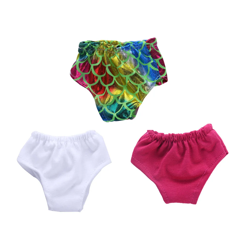 Кукольное хлопковое эластичное нижнее белье одежда для 18 дюймов американская