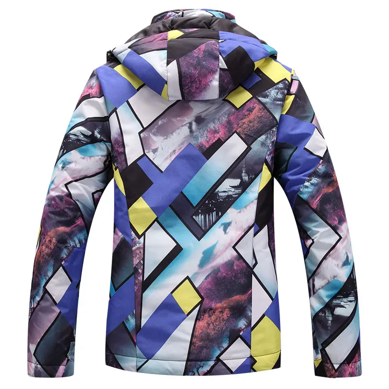 Мужской лыжный костюм теплая водонепроницаемая куртка для пеших прогулок осени