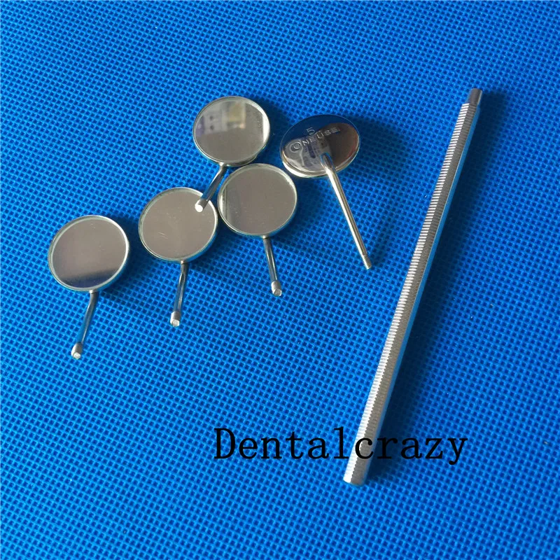 Ручка для стоматологического зеркала с 5-кратным увеличительным отверстием № 5 # |