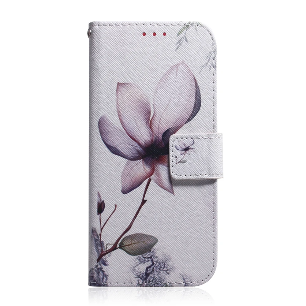Кожаный чехол Xiaomi Redmi Note 8 Pro, чехол для Etui Redmi Note 8, флип-чехол, Роскошный кошелек с животными, чехол на магните для телефона, Fundas - Цвет: 1