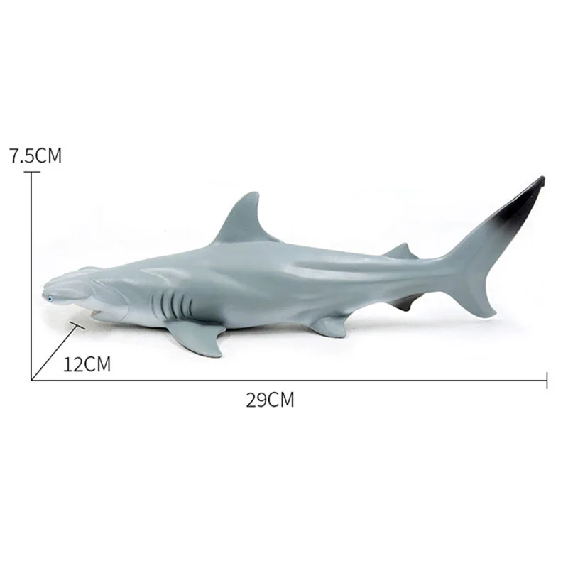 Реалистичная детская игрушка-Акула морская фигурка жизни модель большой акулы