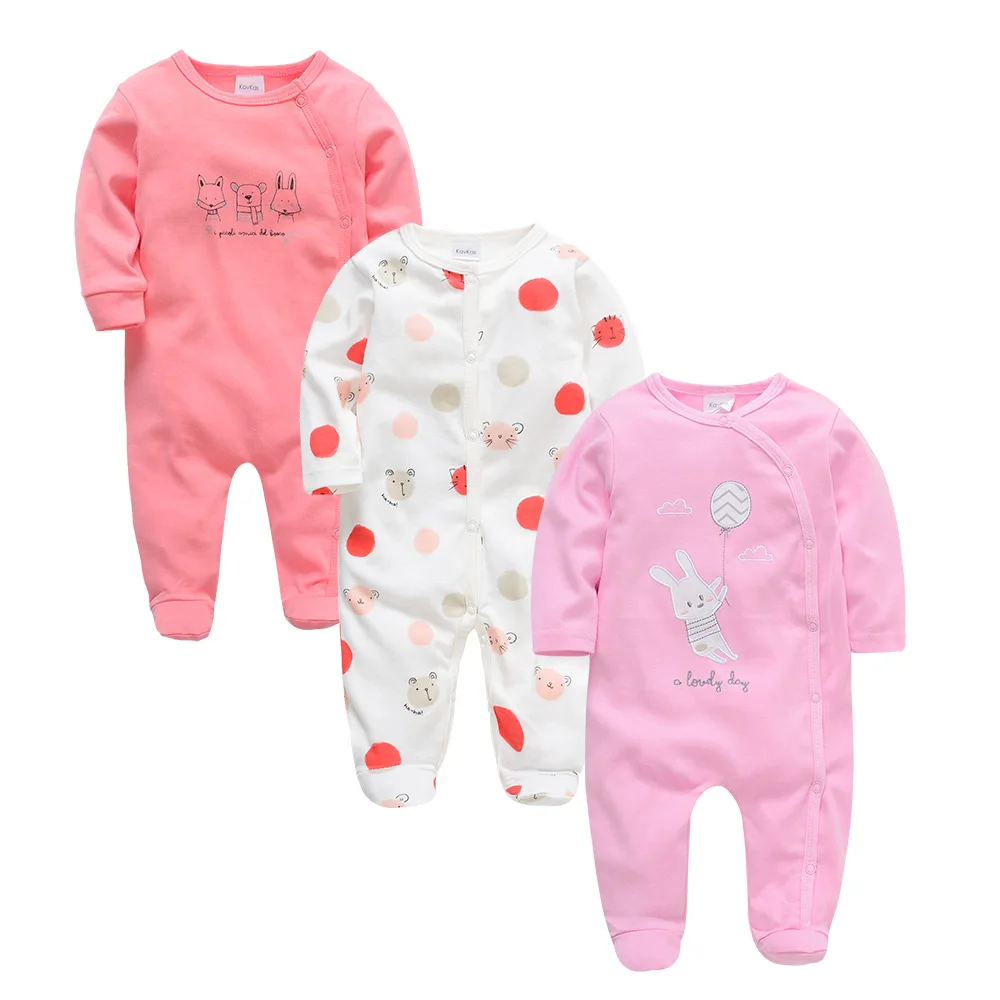 

Baby Clothing 3-piece Set 2019 New Cotton Long-sleeved Baby Clothes Baby Short Crawl Jumpsuit Comfortable Soft New Baby Clothes