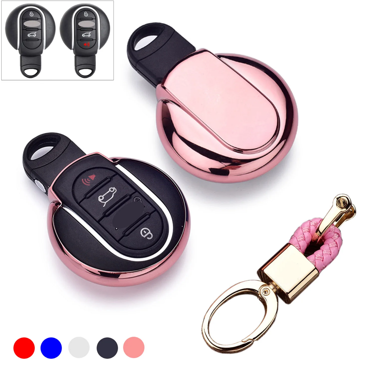 

Мягкий ТПУ чехол BLINGSKY для BMW MINI Cooper Countryman Clubman,JCW