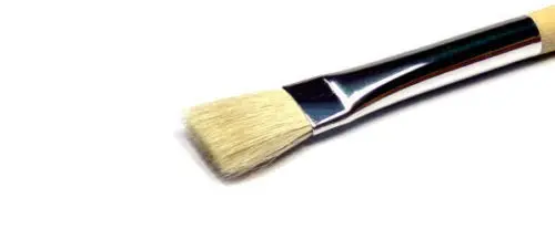Тамия 87014 модель краски и отделки моделирования No.3 плоская щетка|brush brush|tamiya paint