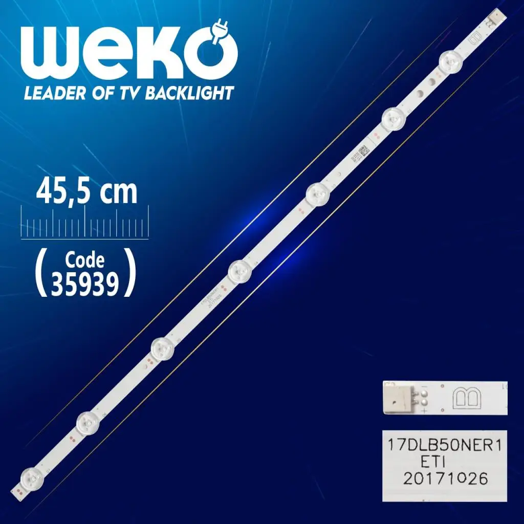 17 DLB50NER1 B 7 светодиодный 45 5 см|Электротовары| |