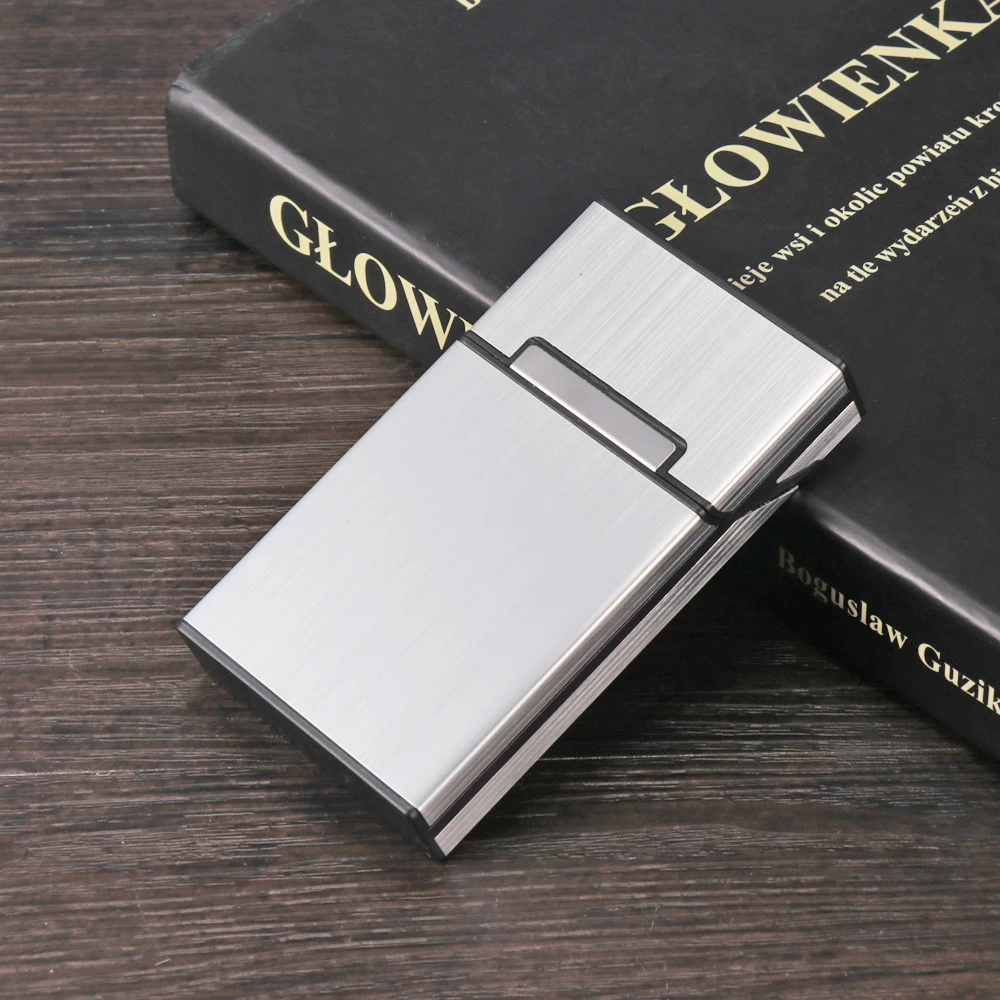 Индивидуальный портсигар тонкая металлическая коробка алюминиевый Подарочный