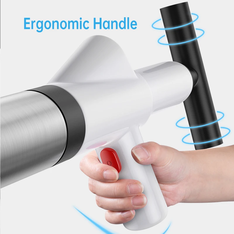 

Pipe Plunger Drain Clog Remover Multi-Function High Pressure Plunger Opener Pump for Toilets Bathroom Shower Sink Floor Drain