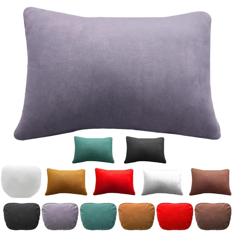 

Мягкая бархатная Автомобильная подушка для шеи, автомобильный замшевый подголовник, поддержка шеи, сиденье для Mercedes-Benz Design S Class, поддержива...