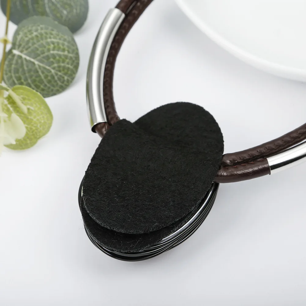 Преувеличенный кулон из смолы ожерелье серьги набор Свадебные Ювелирные наборы