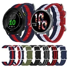 Тканый нейлоновый ремешок Ткань ремешок для смарт-часов Garmin Вену 2 2s ремешок для Forerunner 158 245 245 м 645 ремешок Vivoactive 3 4 45 мм 4s 40 мм браслет