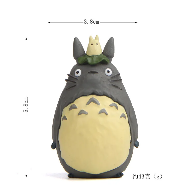 Ghibli Аниме верхняя одежда в виде листка лотоса фигурки Тоторо Настольная лампа с