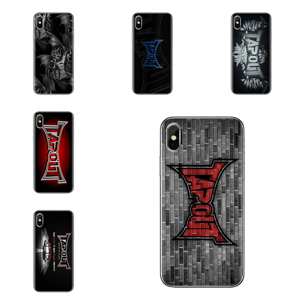 For Huawei P Smart Y6 P8 P9 P10 Plus Nova P20 Lite Pro Mini 2017 SLA-L02 SLA-L22 2i Tapout Flames mma Badass Silicone Phone Case |