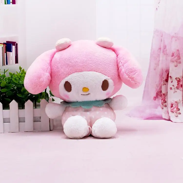 C 20cm Японская веб-звезда ins sanrio Клубника HelloKitty Cinnamoroll плюшевые игрушки Мелодия плюшевый кулон пудинг PC Собака висячая пряжка - Цвет: C 20cm
