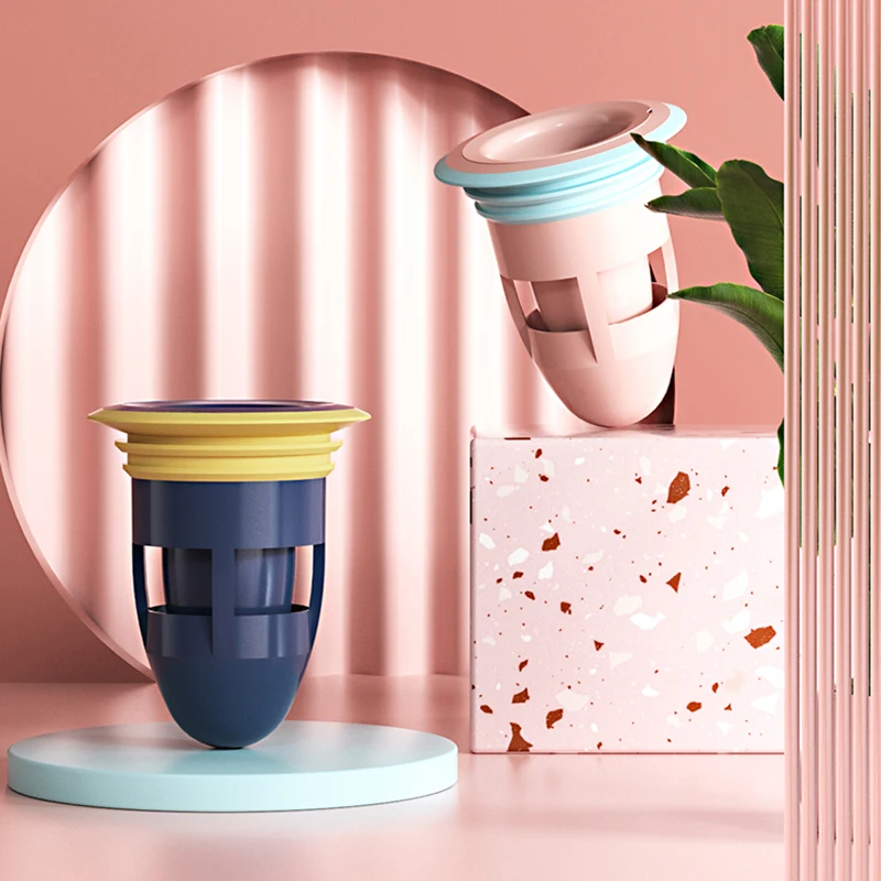 Дезодорирующее устройство для слива в ванной комнате вертикальная ловушка полов