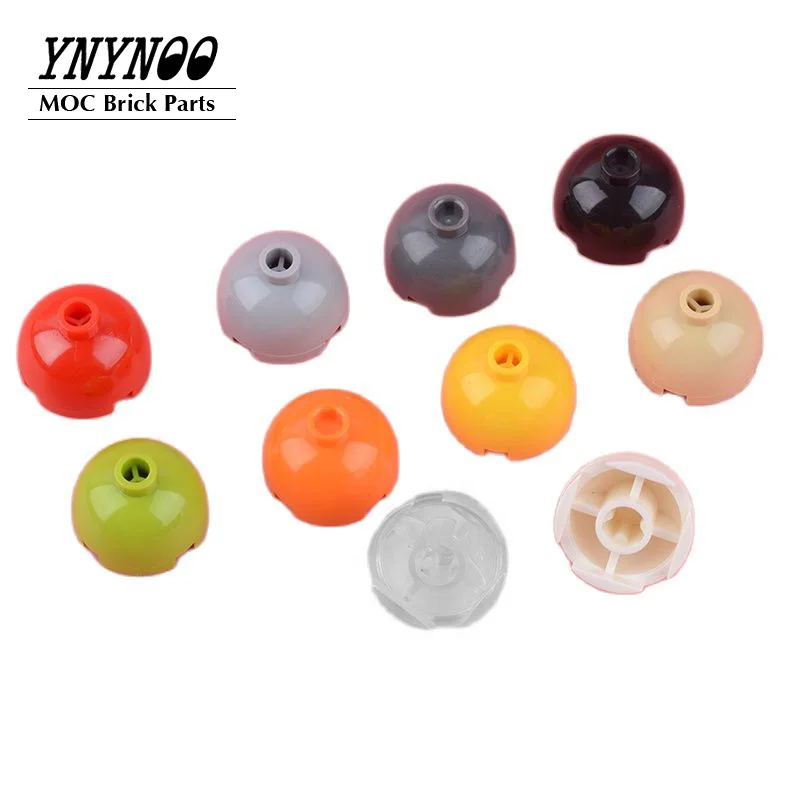 

20Pcs/lot Bricks Round and Cones Parts Bricks Brick Round 2x2 Dome Top - Hollow Stud Building Blocks 30367 DIY Education Toy