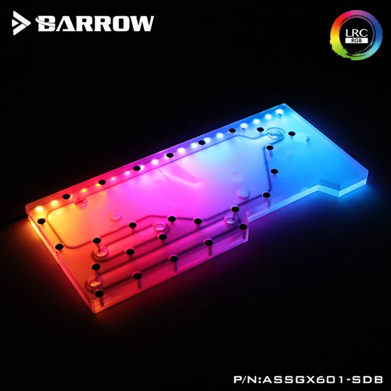 Карта водного пути barrow для Asus Rog Strix Helios GX601 блока Intel CPU и однократного/двойного