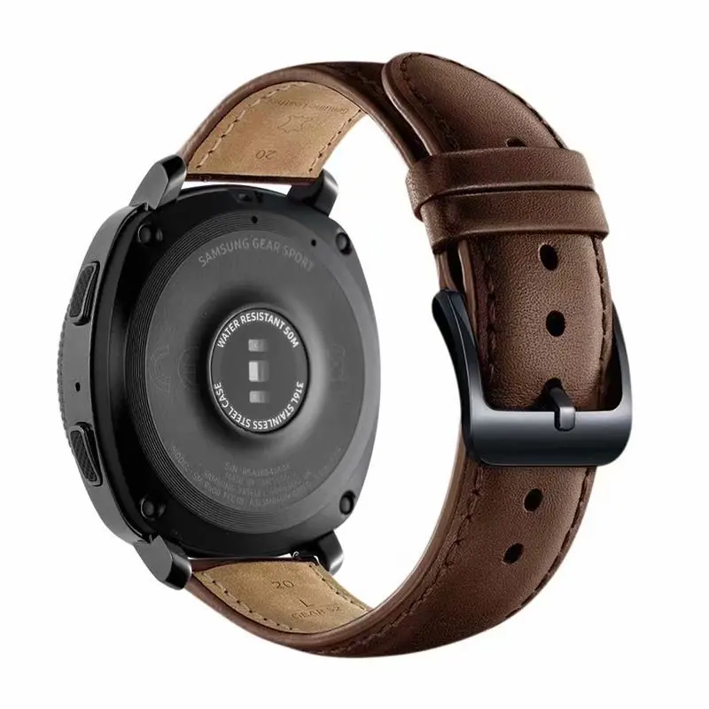 Ремешок fashon 20 мм 22 для Samsung galaxy watch 42 46 huawei gt 2 huami amazfit GTR Bip active 40 44 Gear sport S2 S3 Band |