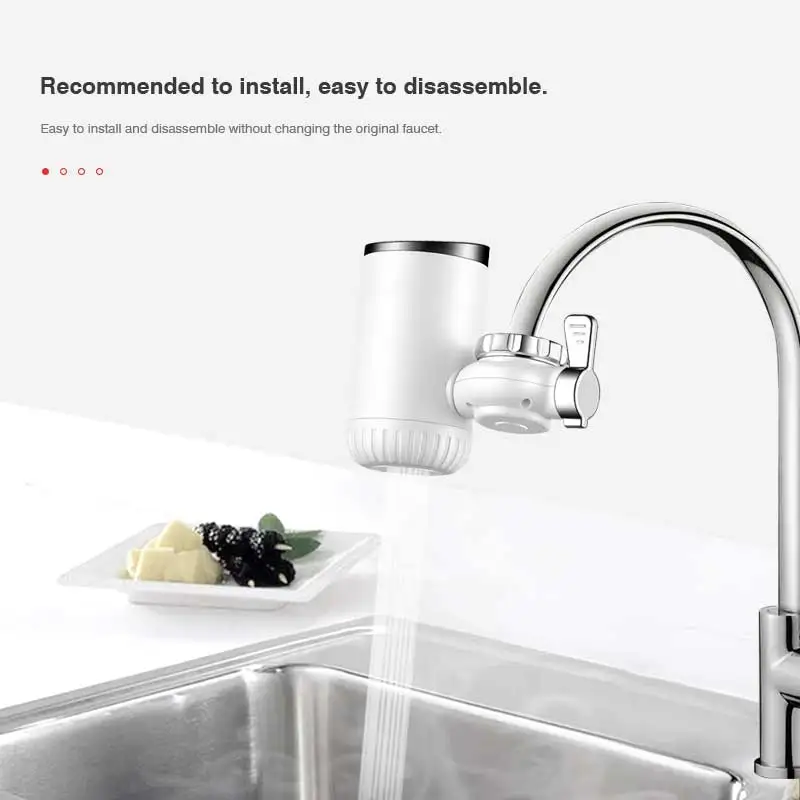 Dailywater 3000 Вт кухонный смеситель передний водонагреватель 5 секунд быстрый нагрев
