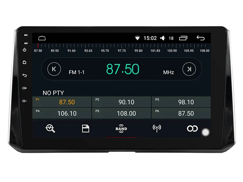 Автомобильный радиоприемник WITSON 10 2 дюйма Android 0 восемь ядер 4 Гб ОЗУ + 64 ГБ