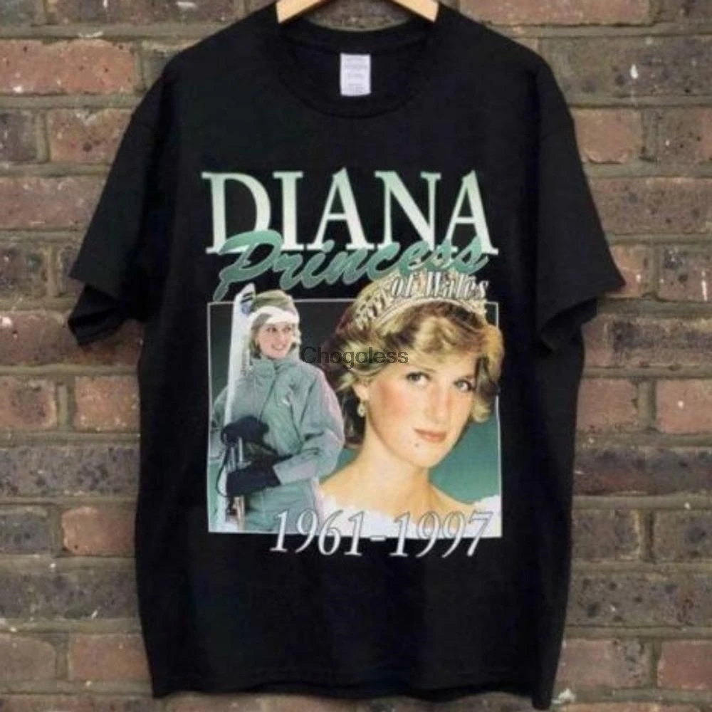 

Diana Princess T Shirt Princess Diana 1961 1997 Vintage Style Shirt