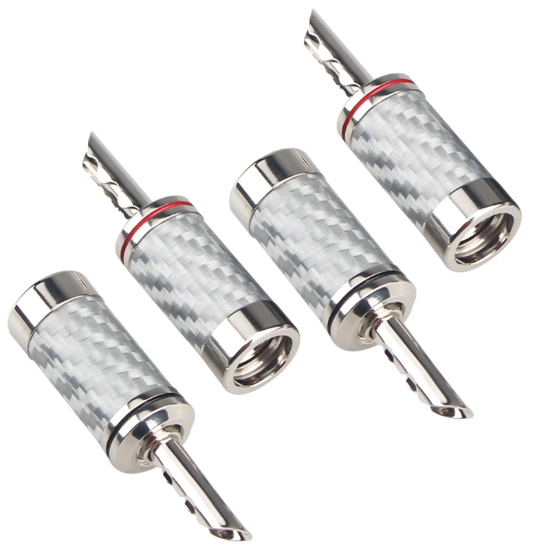 8 шт зубов Динамик кабель для подключения к сети оболочки из углеродного волокна