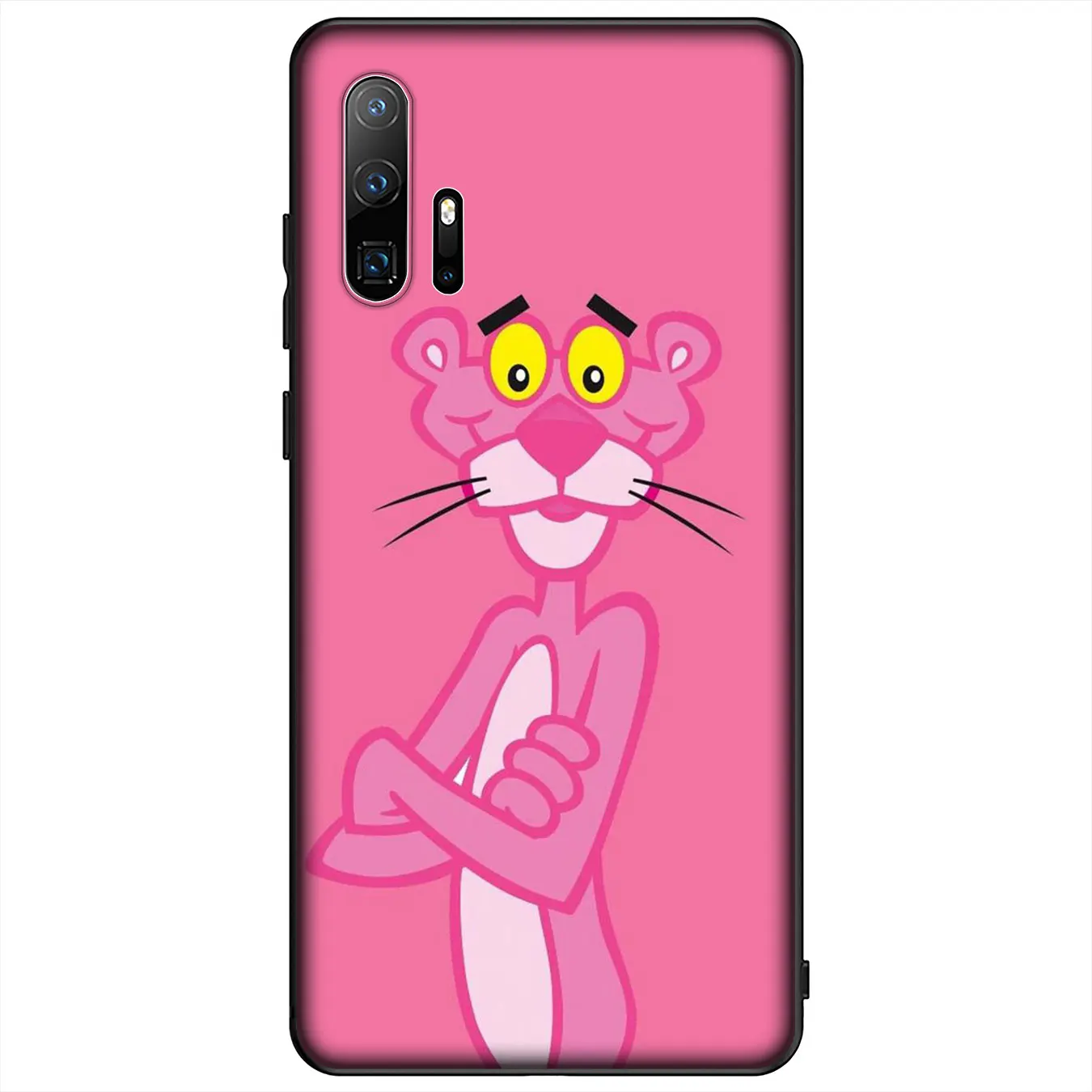 Lovely Pink Panther Soft Phone Case for Huawei Y9 Y6 Y7 Prime Honor 20 20S 10 9X 9 8 Lite 8C 8X 8A 7X 7C 7A Pro |