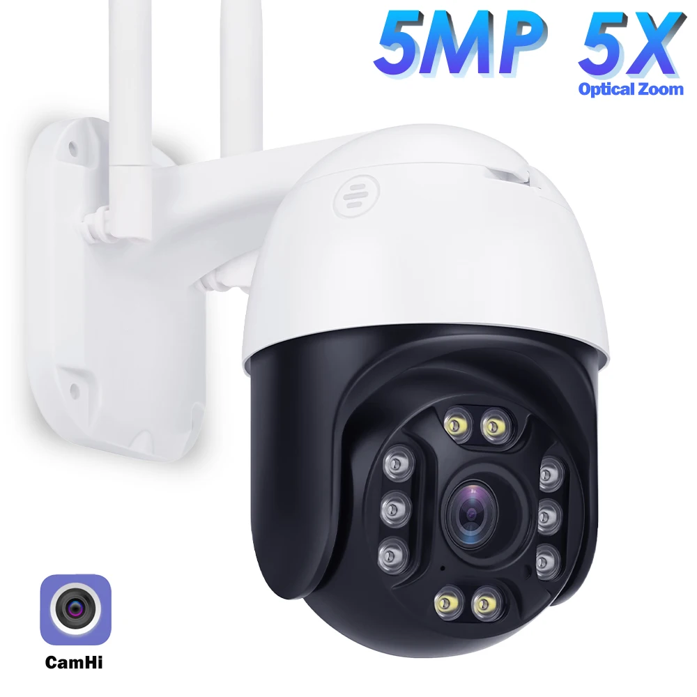 Для Iphone и Ipad открытый IP Камера Wi Fi 1080P 5MP домашней безопасности Камеры Скрытого