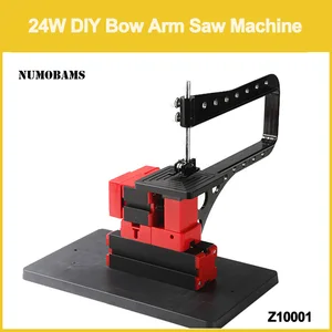 Ножовочная машина NUMOBAMS Z20001G 24 Вт с мини-луком20000 ОБмин, ножовочная пила сделай сам с пластиной