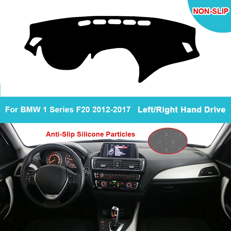 

Чехол для приборной панели автомобиля, коврик для приборной панели, ковер для BMW 1 серии F20 2012-2017, Солнцезащитная накладка, защита от солнца, У...