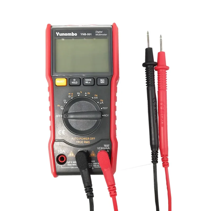 Цифровой мультиметр Yunombo 6000 отсчетов большой экран Бесконтактный индикатор